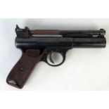 A Webley Premier .22 calibre air pistol, stamped 15.