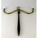 Vintage Barrister's Wig Stand Hanger, 35cm