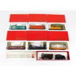 Rivarossi HO / OO Gauge 1225 0-4-0 Steam Loco (damaged) and 6 rolling stock including 2207, 2213,