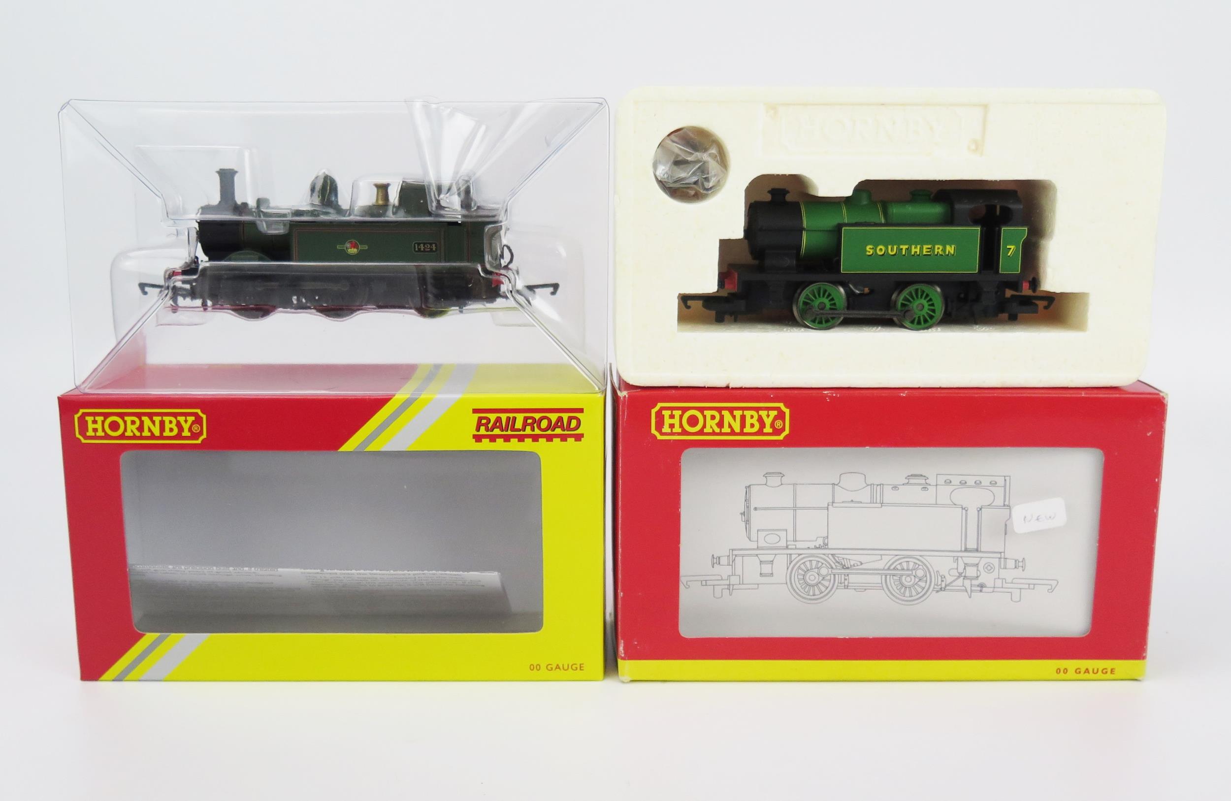 Hornby Railways OO Gauge Steam Tank Loco pair - (1) R2439 Southern 0-4-0T Industrial '7', (2)