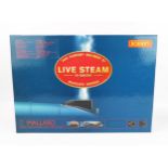 Hornby OO Gauge R1041 Live Steam LNER 4-6-2 Class A4 Mallard Train Set with X5039 Transformer, X5040