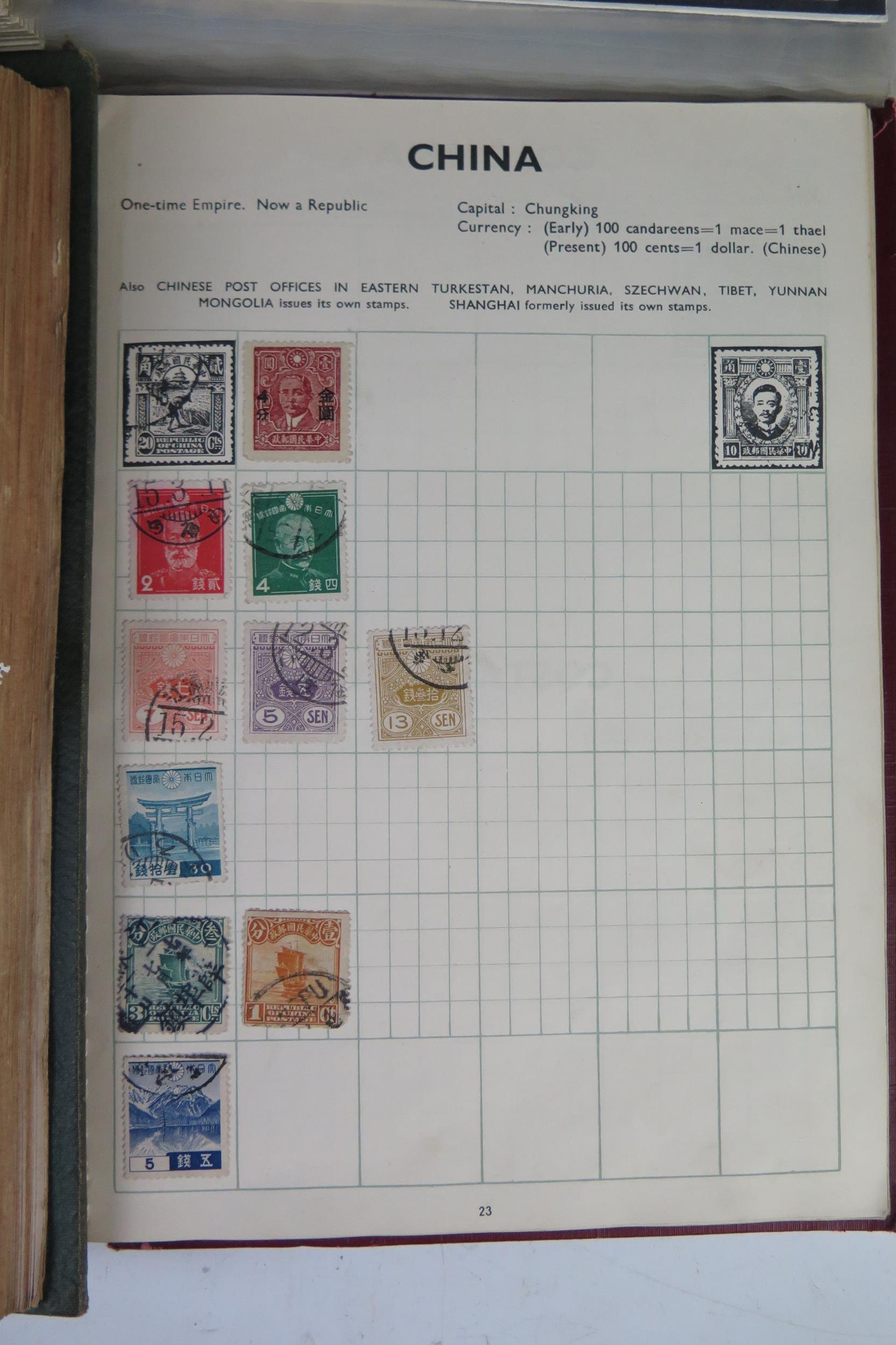 Album of World Stamps including GB and Commonwealth _ SG412 10/- seahorse, first day covers, etc. - Image 3 of 3