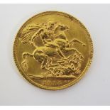 George V Gold Sovereign 1914