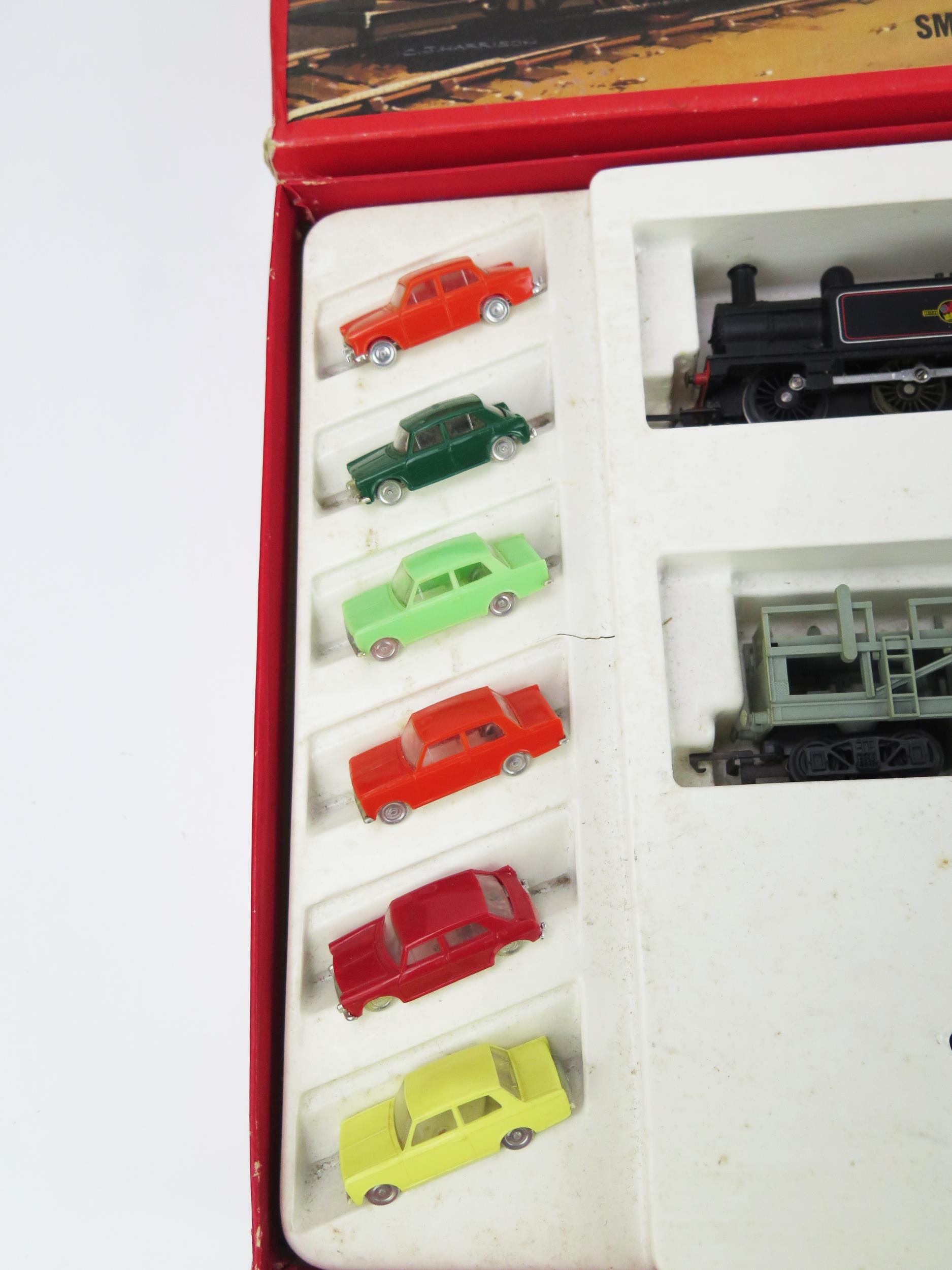 Triang Hornby OO Gauge RS62 Car-A-Belle Train Set with unusual white plastic tray, Class 3F Jinty - Image 3 of 4