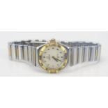 OMEGA Constellation Ladies Wristwatch with 22mm steel and gold case and bracelet, back no. 57255967