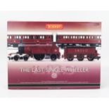 Hornby OO Gauge Limited Edition R2806 'The Last Single Wheeler' Train Set, LMS Single 4-2-2 Loco -