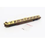 Dapol OO Gauge 4d-011-005 Streamlined Railcar GWR Chocolate & Cream DCC - excellent