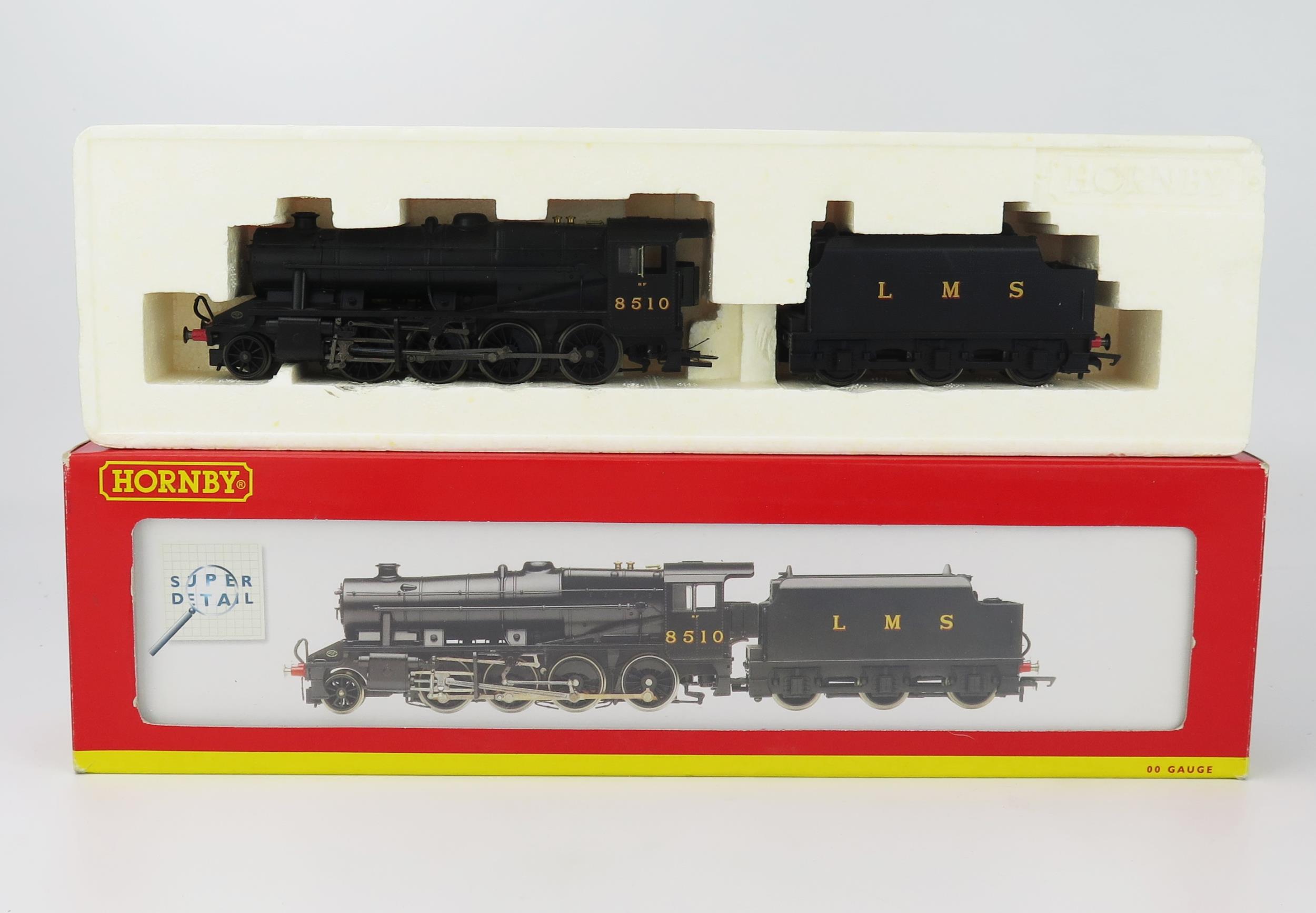 Hornby OO Gauge R2228 LMS 2-8-0 Class 8F Locomotive '8510' - excellent in box