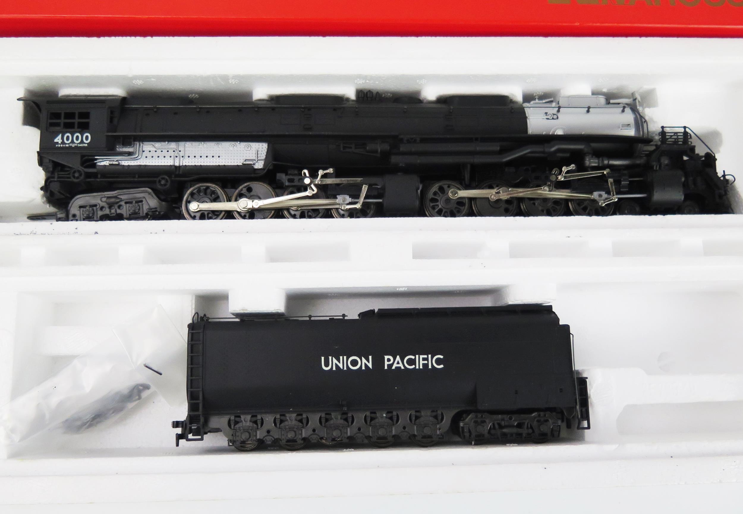 Rivarossi H0   1584   Locomotive à Vapeur Avec Tender  1    Série 4000 'Big Boy' 4 8 8 4   Union Pacific Railroad