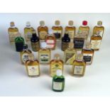 21 Miniature Bottles of Whisky including Glen Grant 12, Laphroaig 10, Glenfarclas 8, Clynelish 12,