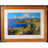 Dmitry Proshkin, Coastal scene, original oil, 125.5x96cm including glazed frame Dmitriy Proshkin (