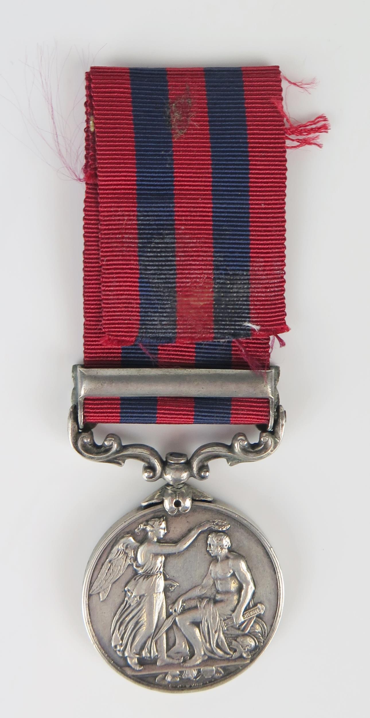 Indian General Service Medal 1854-95 with WAZIRISTAN 1894-5 bar, awarded to 4002 Pte. J. Rhodes