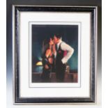 Jack Vettriano, Pincer Movement, pencil signed limited edition giclée print 80/495 with COA verso,