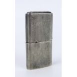 The "HOWITT" Silver Lighter, by Dudley Russell Howitt, WWII period, hallmarks for Sheffield 1944 and