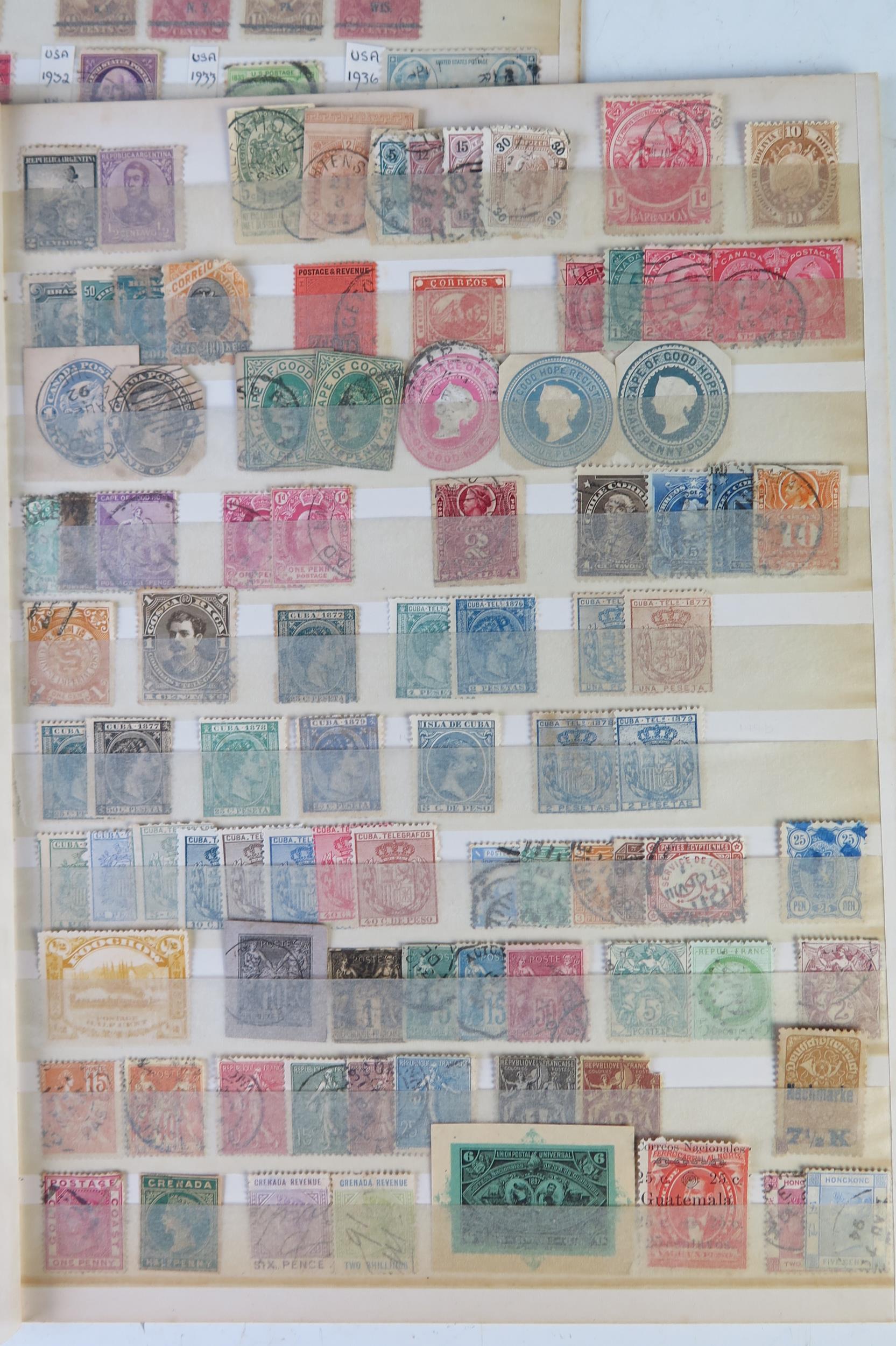 Collection of World Stamps including India, Cape of Good Hope, USA, etc. - Image 4 of 6