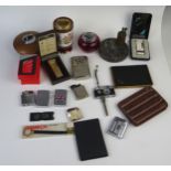 Collection of Lighters including Zippo, Ronson, Hadson, Polo, etc.
