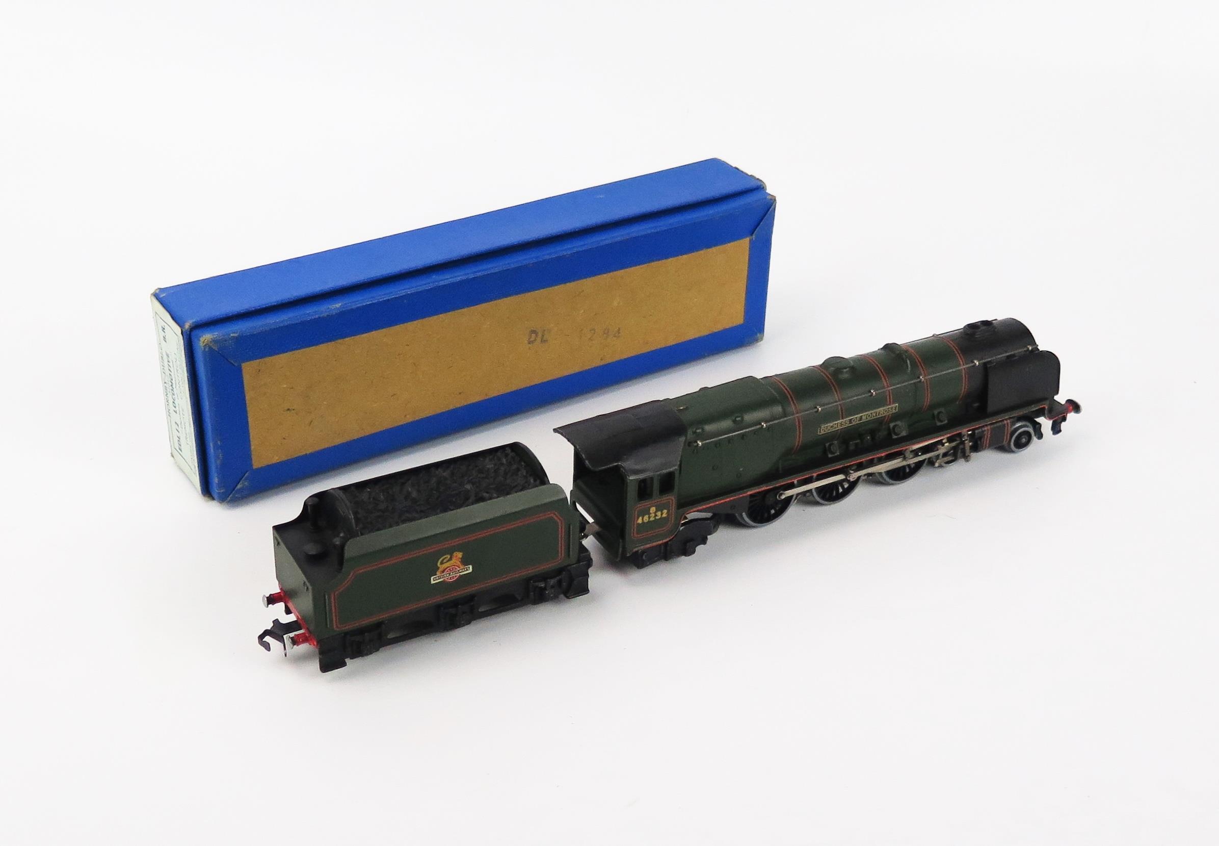 Hornby Dublo OO Gauge 3 Rail EDL12 "Duchess of Montrose" Locomotive and Tender, BR Green 46232 - - Image 2 of 3