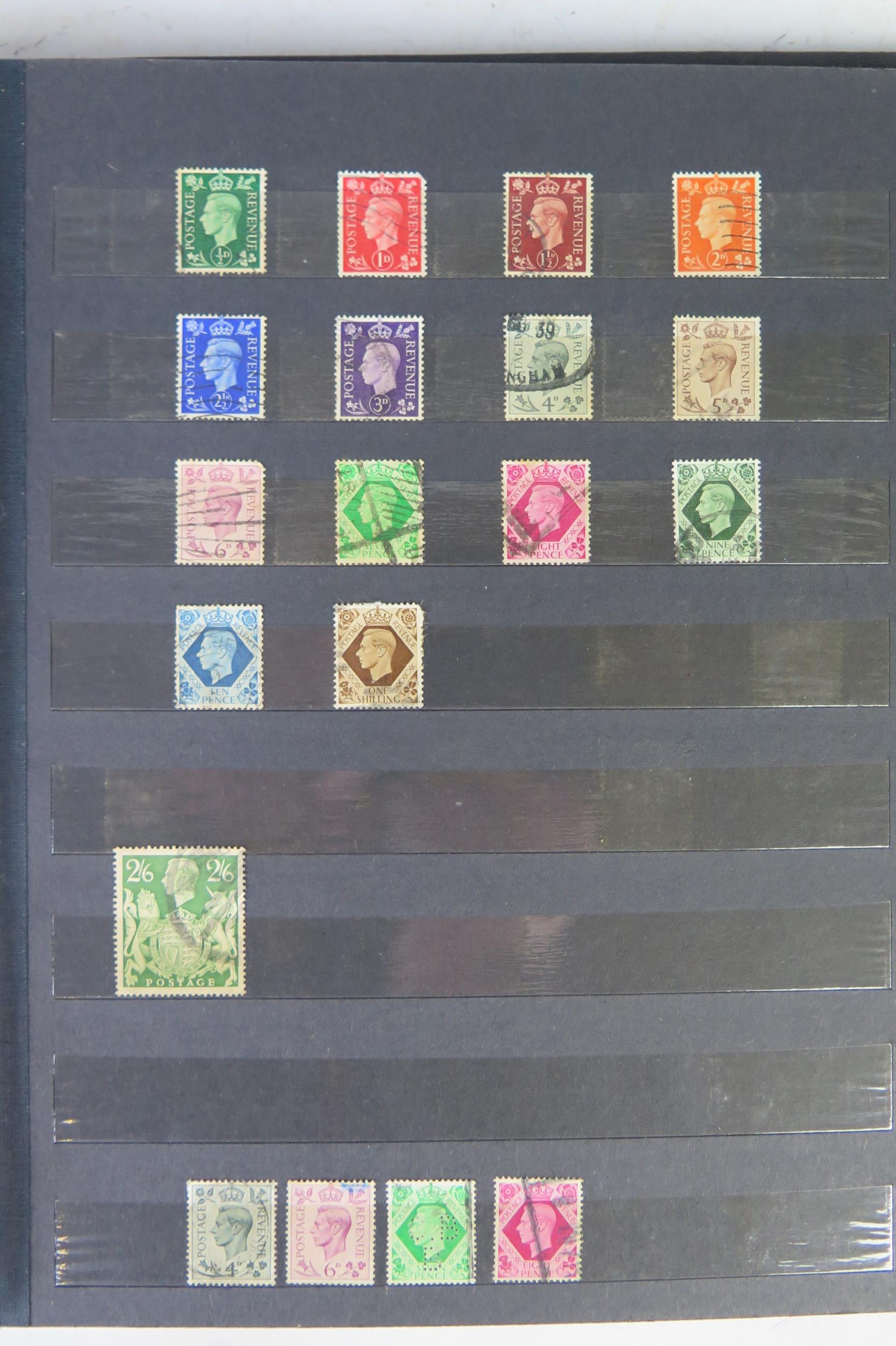 Album of GB Stamps including two Penny Blacks, numerous Penny Reds including plate 10 and later - Image 4 of 4