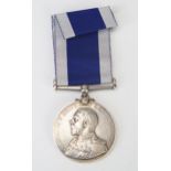 A George V Naval Long Service and Good Conduct Medal to 194705 W.H. Boasden. PO. HMS Defiance.