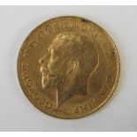 An Edward VII Gold Half Sovereign 1913