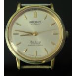 A SEIKO Gent's Sea horse Automatic Wristwatch in a 34mm gold plated case with a 17 jewel movement.