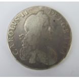 A Charles II Silver Crown 1664