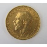 A George V Gold Sovereign 1912