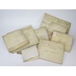 A collection of 18th century and later indentures, assignments, and mortgages.