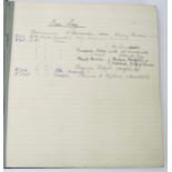 A World war One sea log of Lieutenant George Lee RNR, commencing 1st November 1914 until 13th