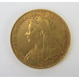 A Victorian Gold Sovereign 1899