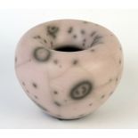 Tim Andrews (b.1960), Studio Pottery, a rolled rimed bowl, small chips, 7.5cm high.