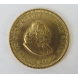 A South Africa 1 Rand Gold Coin 1964
