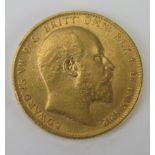 An Edward VII Gold Sovereign 1903