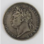 A George III Silver Crown 1821