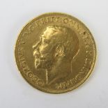 A George V Gold Sovereign 1913