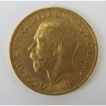 A George V Gold Sovereign 1911