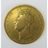George IV Gold Sovereign 1825