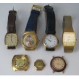 A CAMY Gent's Automatic Wristwatch (running), 1990's Swatch, 9ct gold cased ladies watch (3.2g