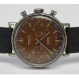 A Gent's ORIOSA Steel Cased Chronograph Wristwatch, the 37mm case with Swiss made 17 jewel manual