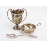 An Edward VIII silver twin-handled trophy cup, maker Alexander Clark Co Ltd, Birmingham, 1936,