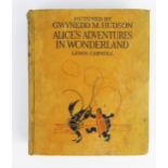 Lewis Carroll, Alice's Adventure in Wonderland, pictured by Gwynedd M. Hudson, Hodder and Stoughton,