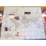 Peacocks Improved Double Dissection Geography and History jigsaw, (incomplete) together with a