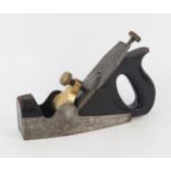 Norris Bull Nosed Brass and Steel Wood Plane.