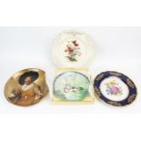 A Lord Nelson Pottery plate "Merry Drinker", together with three other wall plates. (4)