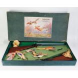 Chad Valley Markover Shooting Game 1950s, with Flying Birds and pair of Harmless Repeater Guns,