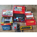 Collection of Triang and Triang - Hornby OO Gauge including Midland Blue Pullman Set, Flying