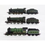 Hornby OO Gauge Loco Trio - (1) 4-6-0 LNER Class B12 8544, (2) 4-6-0 GWR Saint Catherine 2918, (3)