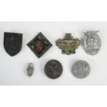A Third Reich period Nordmark-Treffen 1936 badge, together with six other assorted badges and