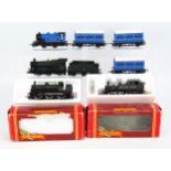 OO Gauge Steam Loco Group including Hornby R059 & R300 GWR tank locos, Caledonian 1203 Loco &