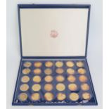 The Heritage of Great Britain Medals 30 Piece Set, from a limited edition silver gilt set of 500,